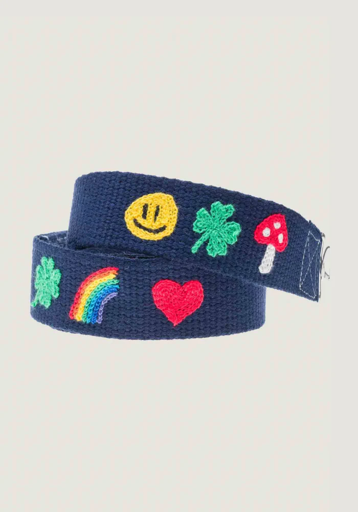 Anse De Sac Brodée Emojis Navy