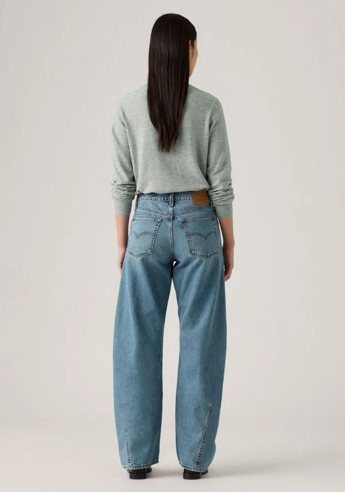 Jean Baggy Dad Barrel
