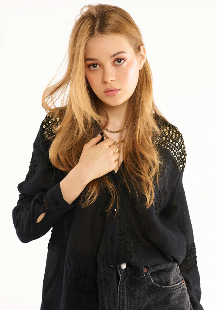 Chemise Lydie Noire