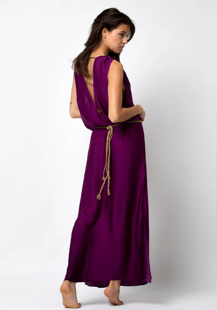 Robe Tali Longue Purple